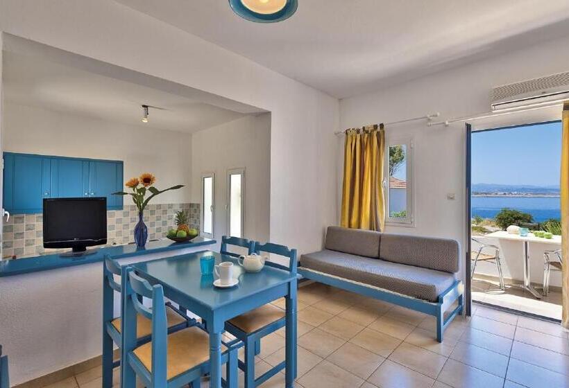 Апартаменты 1 Спальня Вид на Море, Tersanas Village Apartments