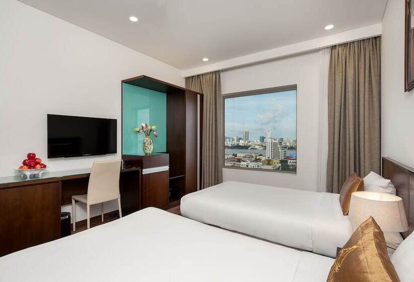 اتاق لوکس با چشم‌انداز شهر, Mitisa Hotel Da Nang   Near Dragon Bridge