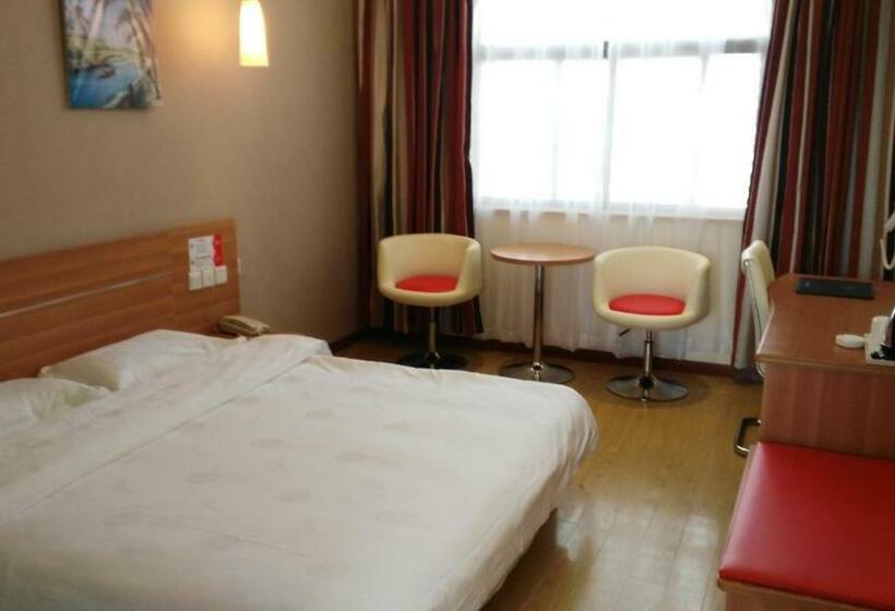 Номер Superior, Thank Inn Chain Hotel Henan Xinyang Train Station Gongqu Road