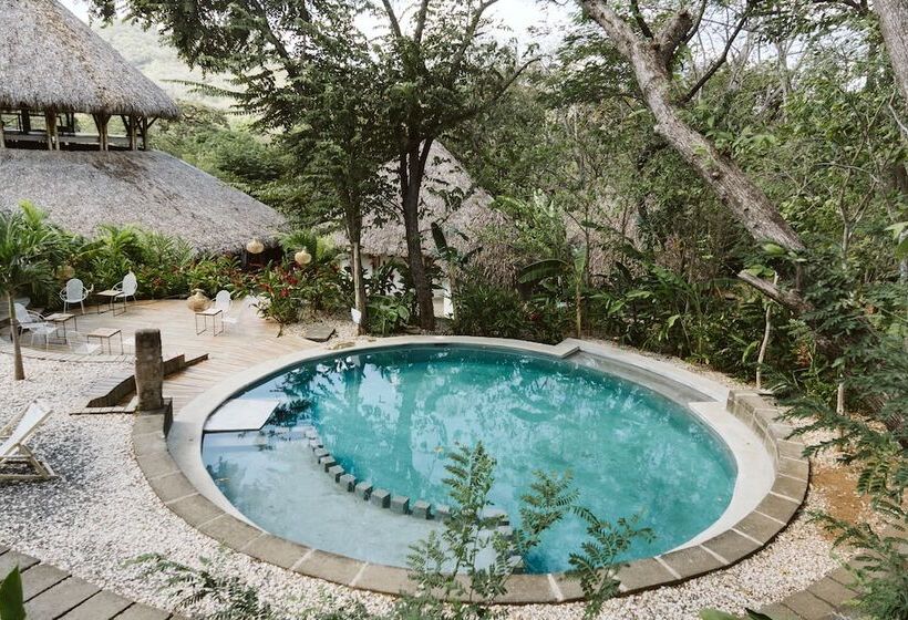 共用房间的床, Dreamsea Surf Resort Nicaragua