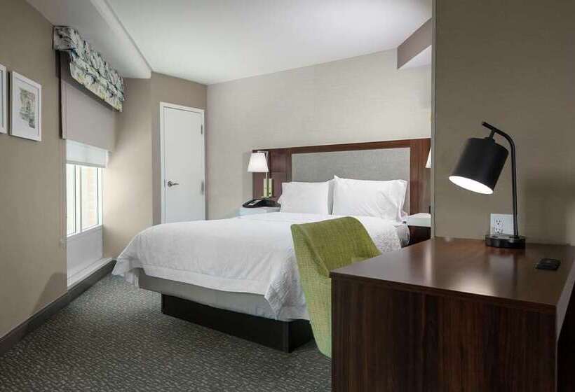 キングサイズベッドのスタンダードルーム, Hampton Inn & Suites Leavenworth