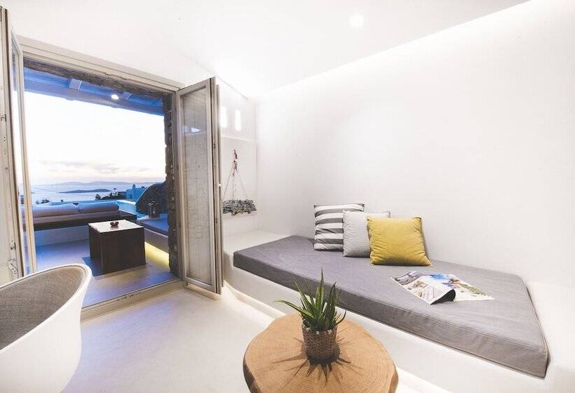 Люкс с Бассейном, Olvos Luxury Suites Mykonos