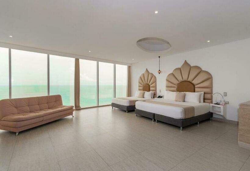 小型套房带海景, Cartagena Dubai