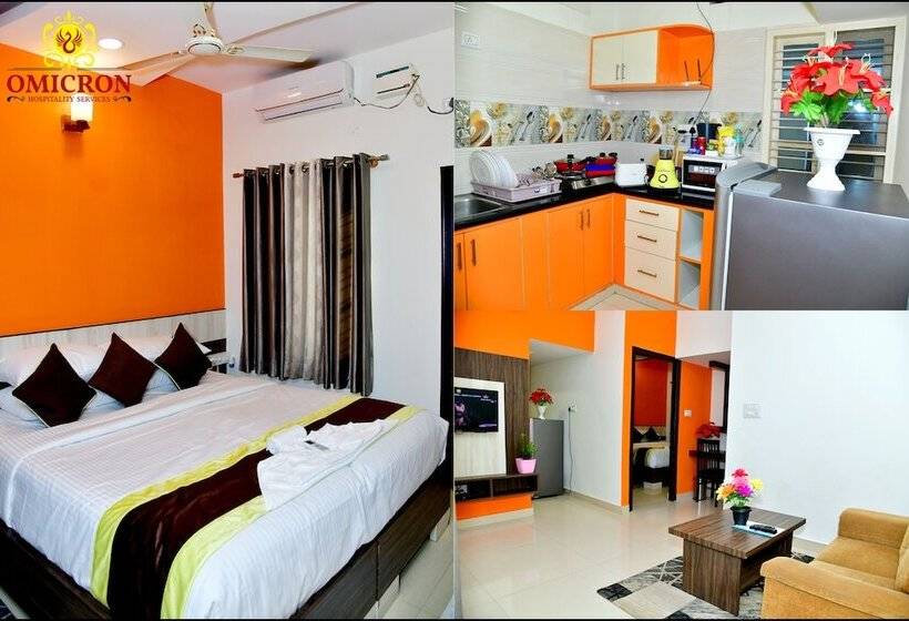 Студия Стандарт, Omicron 1 Bhk Studio Room