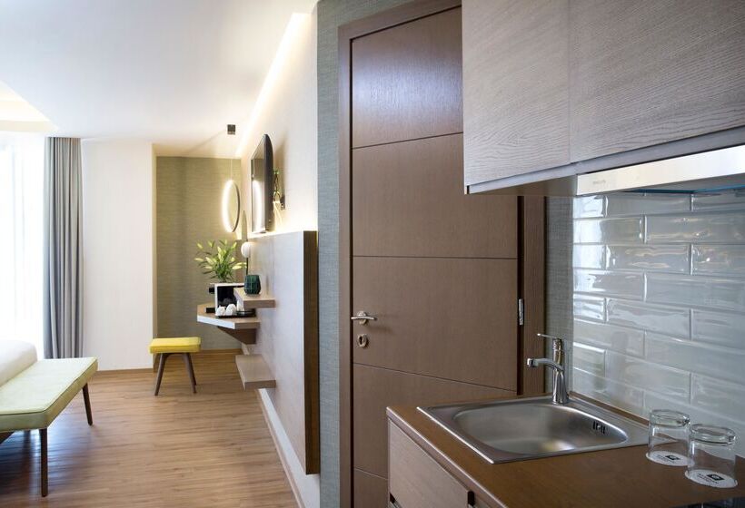 수피리어 룸 도시 전망, Wyndham Athens Residence