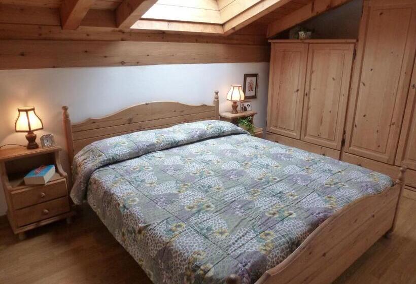 带2个卧室的公寓, Residence Casa Canazei