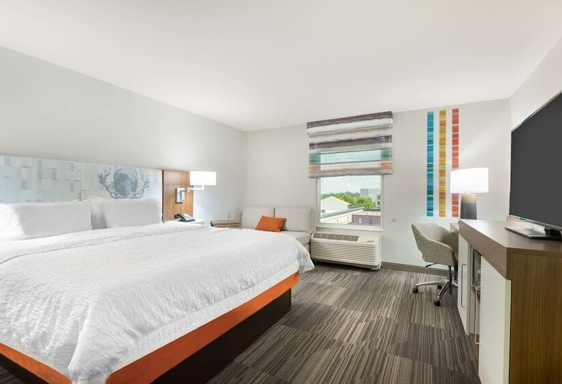 ダブルベッドのスタンダードスタジオ, Hampton Inn & Suites Atlanta Buckhead Place