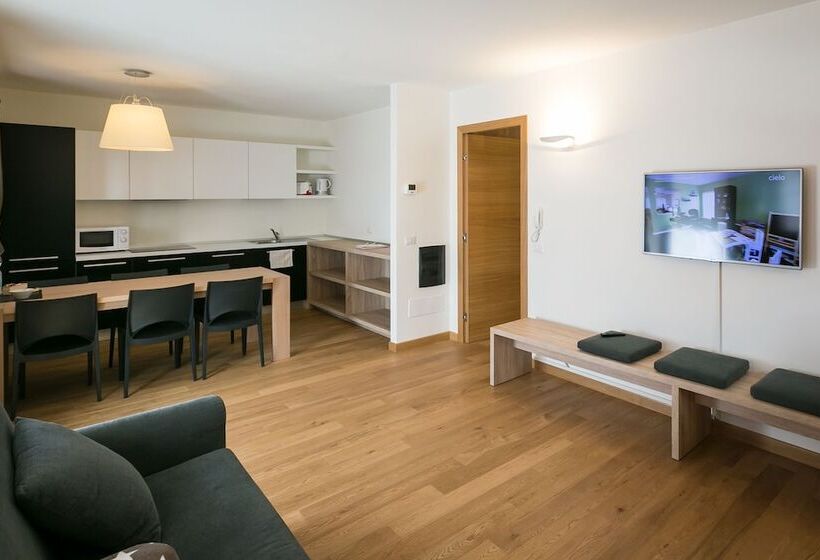 Семейные Апартаменты 3 Спальни, Mirtillo Blu Family Apartment