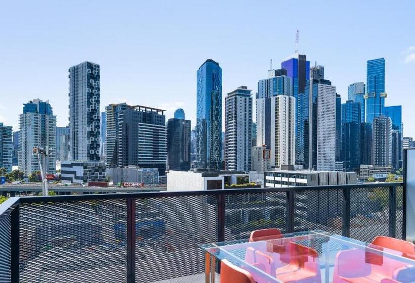 침실 2개 스위트, Melbourne City Apartments   Teri