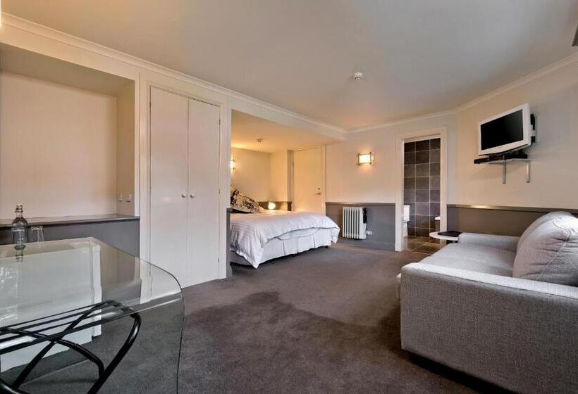 디럭스 스위트 킹 침대, Pure Chalet Thredbo