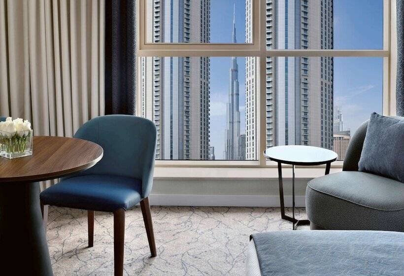 Апартаменты 1 Спальня с Видом, Mövenpick Hotel Apartments Downtown Dubai