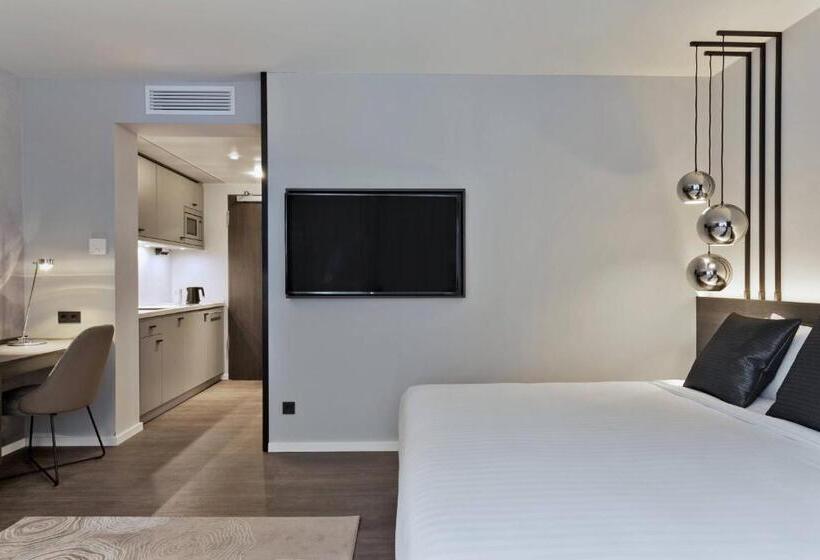 استودیوی استاندارد با چشم‌انداز شهر, Residence Inn By Marriott Frankfurt City Center