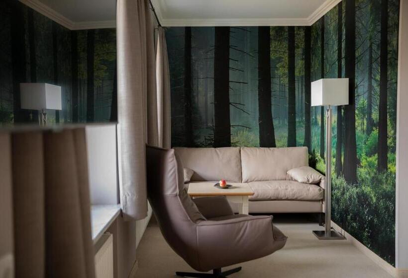 带花园景观的标准工作室, Haubers Naturresort Landhaus
