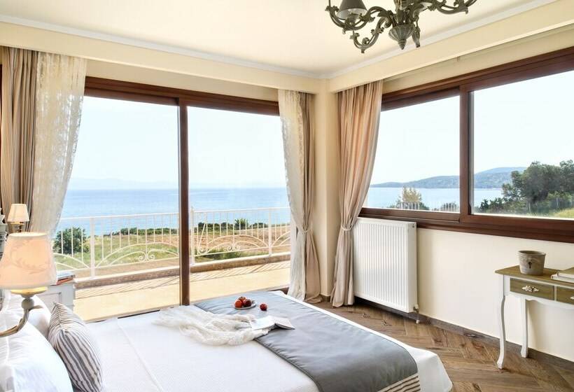 オーシャンビューのデラックス１ベッドルームビラ, Villa D Oro   Luxury Villas & Suites