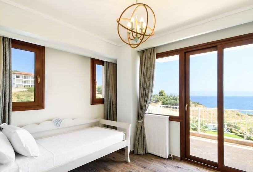 オーシャンビューのデラックス１ベッドルームビラ, Villa D Oro   Luxury Villas & Suites