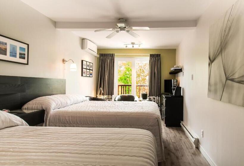 Номер Стандарт 2 Двуспальные Кровати, Hôtel Motel Le Beluga