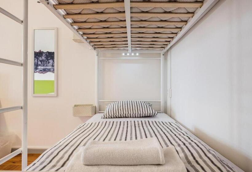 اتاق استاندارد چهارنفره با سرویس بهداشتی مشترک, Loulé Coreto Hostel