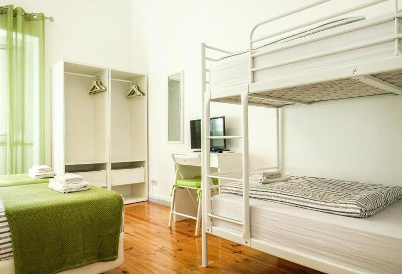 اتاق استاندارد چهارنفره با سرویس بهداشتی مشترک, Loulé Coreto Hostel