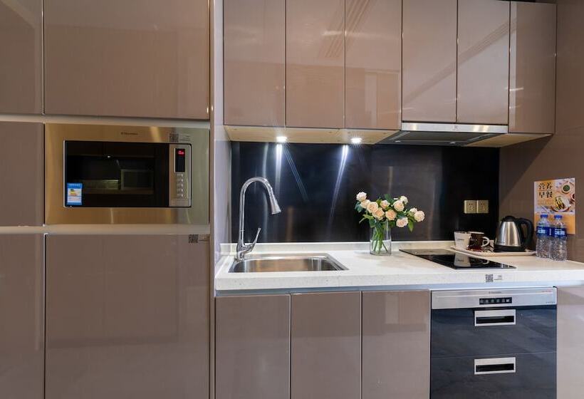 Suíte, Yimi Mix International Apartment Beijing Road Branch