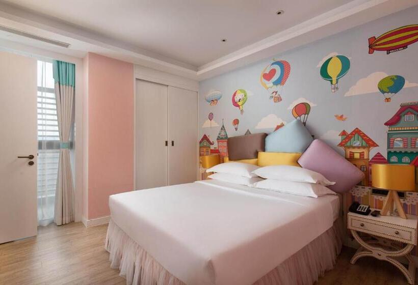 3침실 스위트, Mangrove Tree Resort World Sanya Bay  Elader Palm Tower