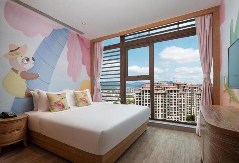 침실 2개 스위트, Mangrove Tree Resort World Sanya Bay  Elader Palm Tower