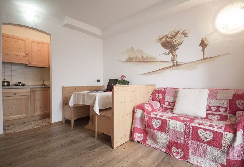 침실 2개 아파트, Residence Miramonti