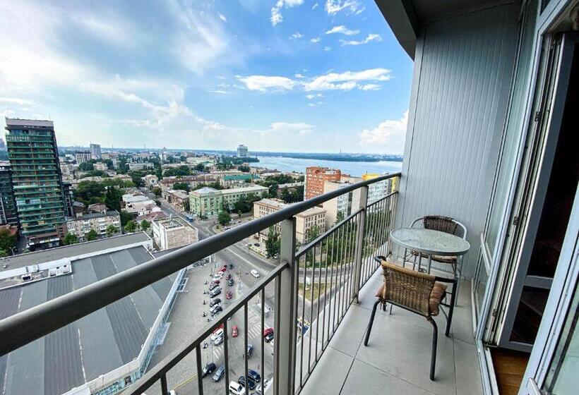 آپارتمان 1 خوابه با بالکن, Apartment Hotel Panorama