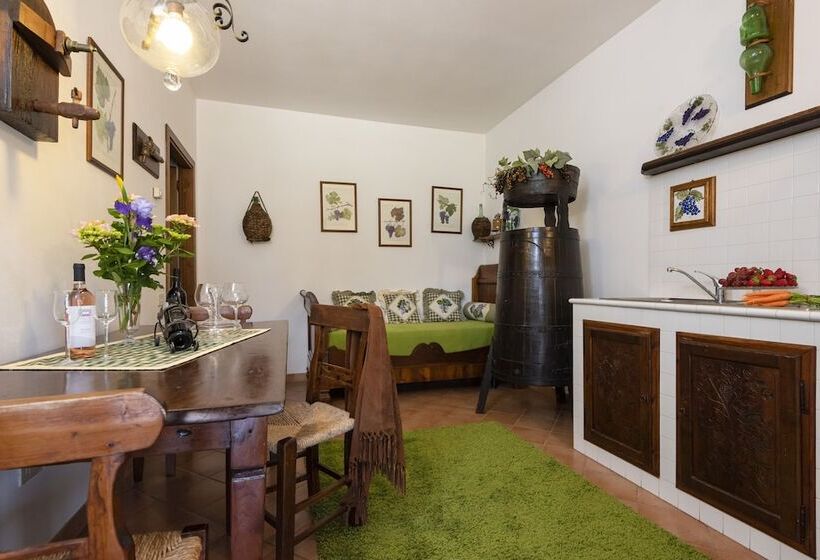 １ベッドルームアパートメント, Agriturismo La Rombaia