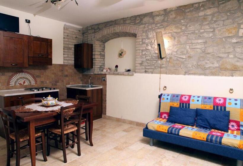 آپارتمان 1 خوابه با چشم‌انداز باغ, Il Casale Della Quercia