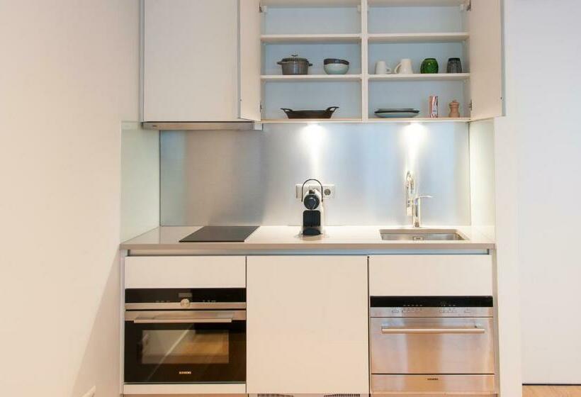 带1个卧室的高级公寓, Premier Suites Rotterdam