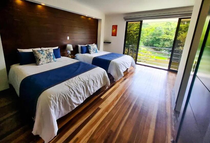 חדר סטנדרט עם מרפסת, Burbi Lake Lodge Monteverde