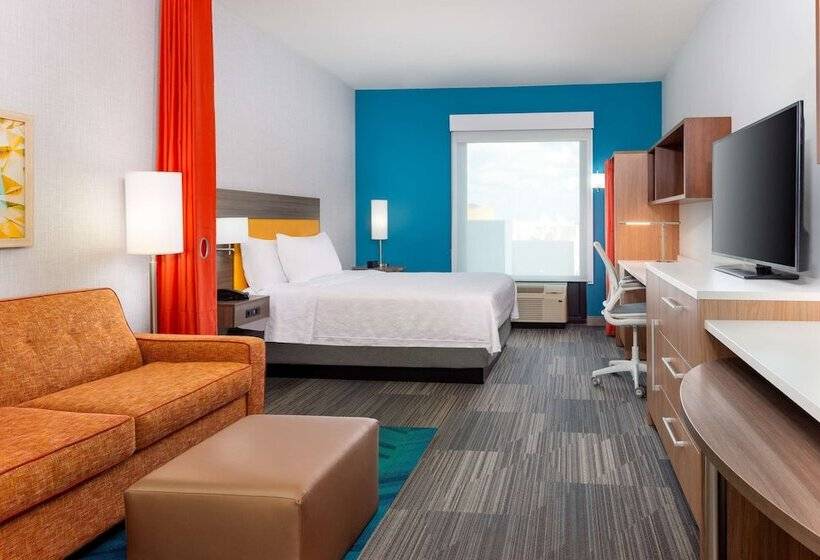 Студия Стандарт Двуспальная Кровать, Home2 Suites By Hilton Tampa Downtown Channel District