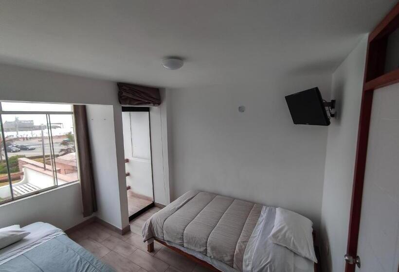 스탠다드 룸 바다 전망, Hospedaje Nuna   Playa Huanchaco