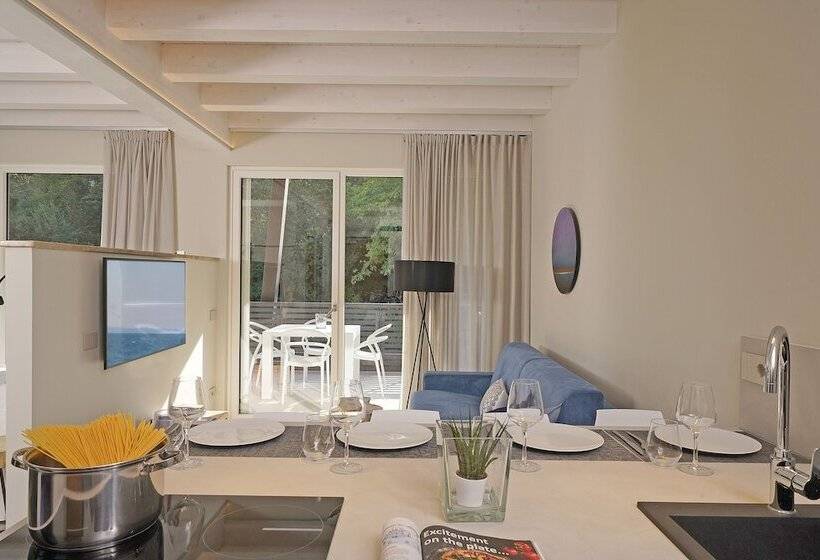 １ベッドルームのデラックスアパートメント, Lamasu Rioverde   Lago Di Garda