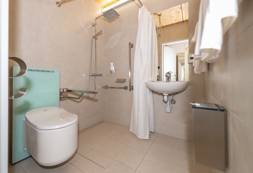اتاق استاندارد برای معلولان, Boutique Hotel Bs16 Before Bern City Parking Gratis