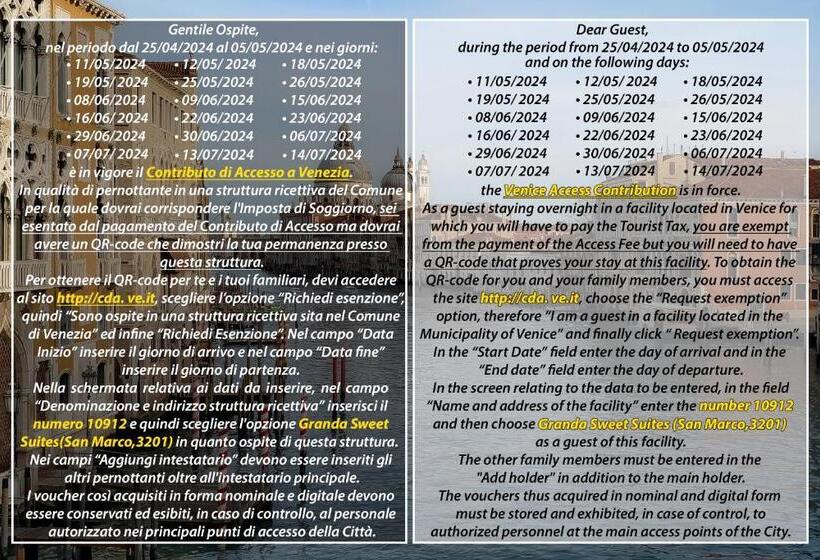 سوییت جونیور, Granda Sweet Suites