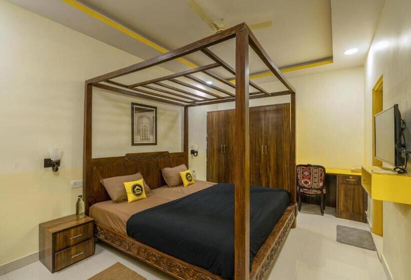 带阳台的豪华间, The Hosteller Jaipur