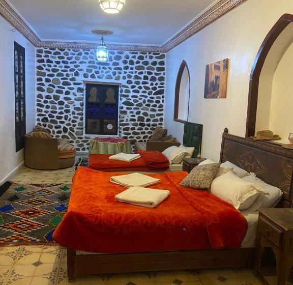 Трехместный Номер Стандарт Вид на Бассейн, Riad Malak