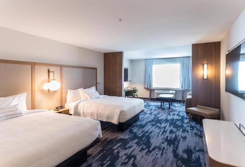Люкс Кровать Квин, Fairfield Inn & Suites By Marriott Northfield