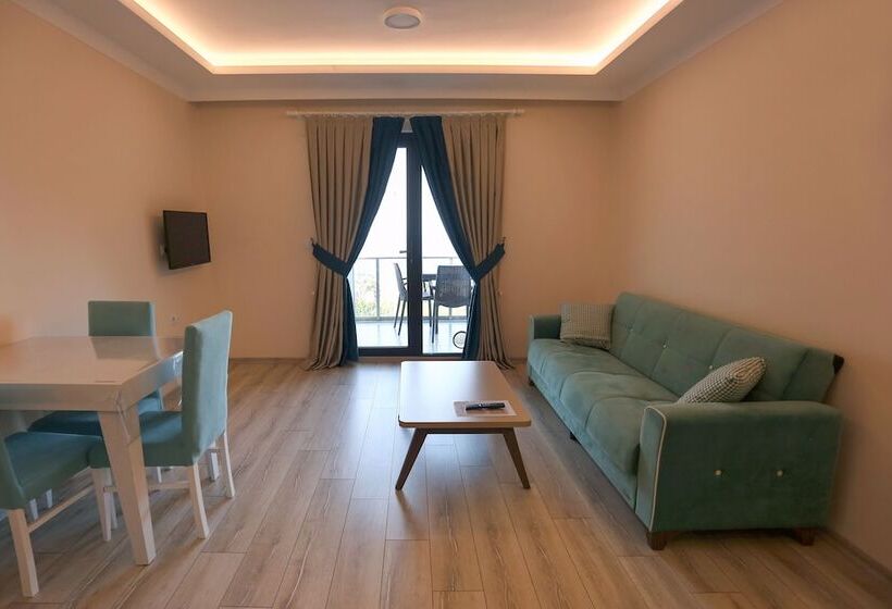 آپارتمان 1 خوابه با چشم‌انداز دریا, şahin Tepesi Suite Otel