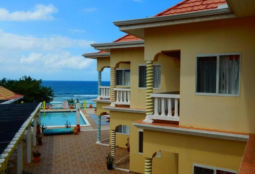 اتاق لوکس با بالکن و چشم‌انداز دریا, Taino Cove