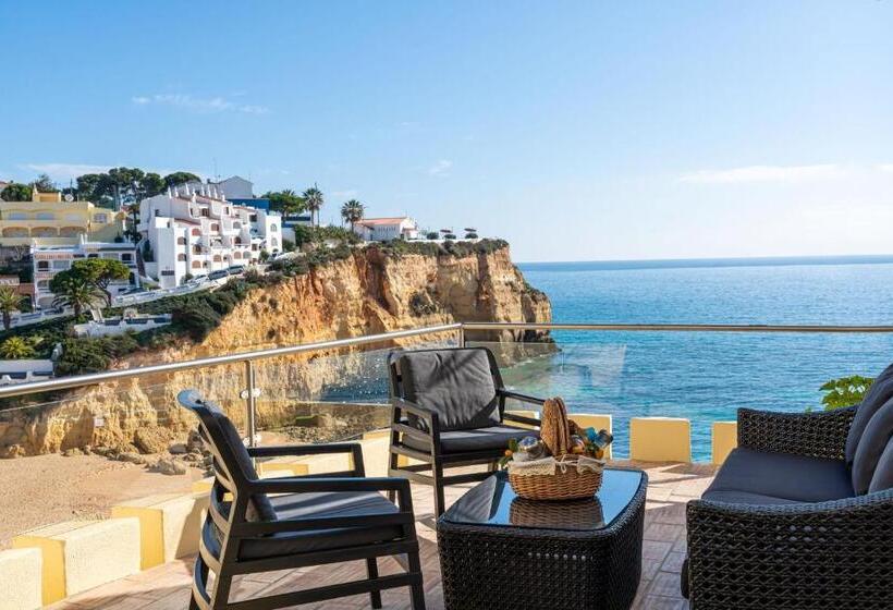 اتاق استاندارد با تراس و چشم‌انداز دریا, Castelo Guest House