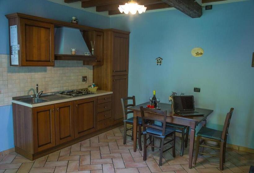 آپارتمان 1 خوابه همکف, Agriturismo Il Brugnolo
