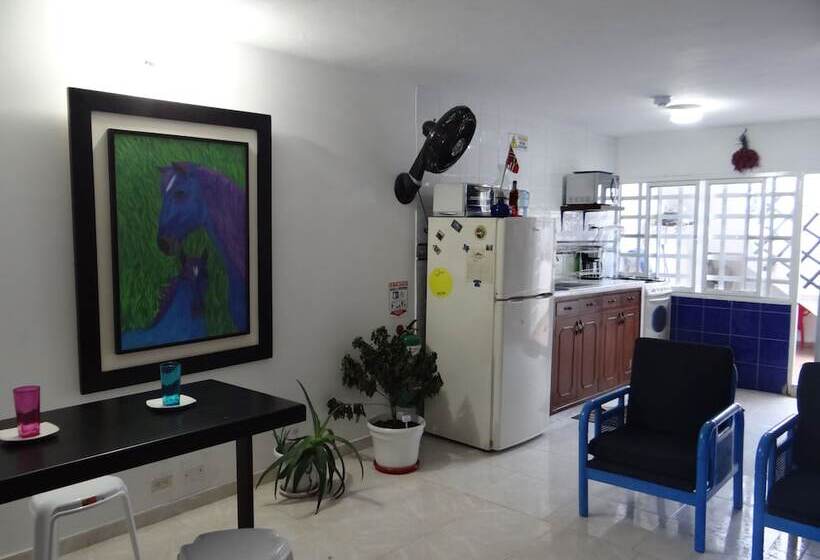 اتاق خانوادگی با سرویس بهداشتی مشترک, Vitrips Hostel Villavicencio
