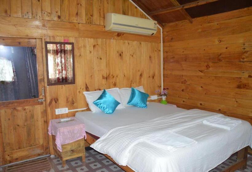 디럭스 테라스 룸 바다 전망, Omkar Beach Bungalow
