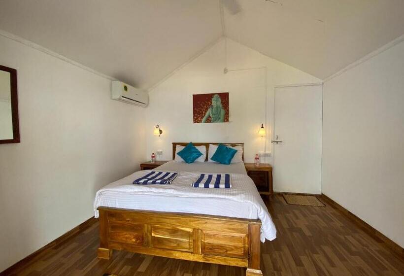 디럭스 룸 바다 전망, Omkar Beach Bungalow