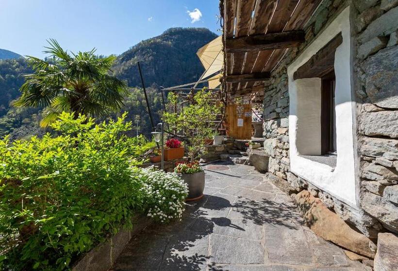 Апартаменты 1 Спальня Нижний Этаж, Rustici Della Verzasca Ferien Wohnungen