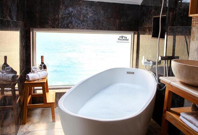 اتاق استاندارد با چشم‌انداز دریا, Sea&sky Villa Costinesti