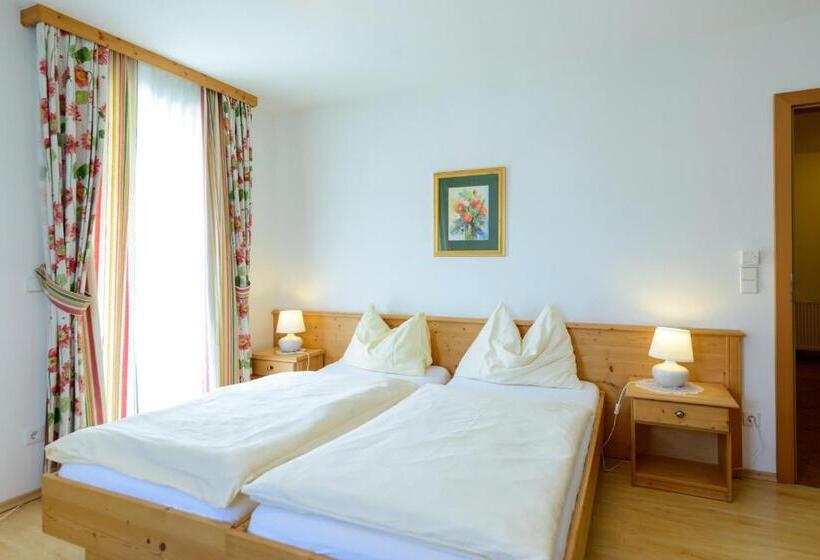 Апартаменты 1 Спальня Нижний Этаж, Pension Hiesel Villa Untersbergblick