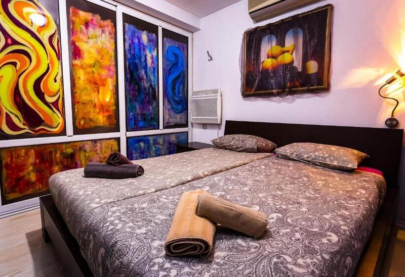 스탠다드 테라스 룸 파노라마 전망, Residence Art Guest House